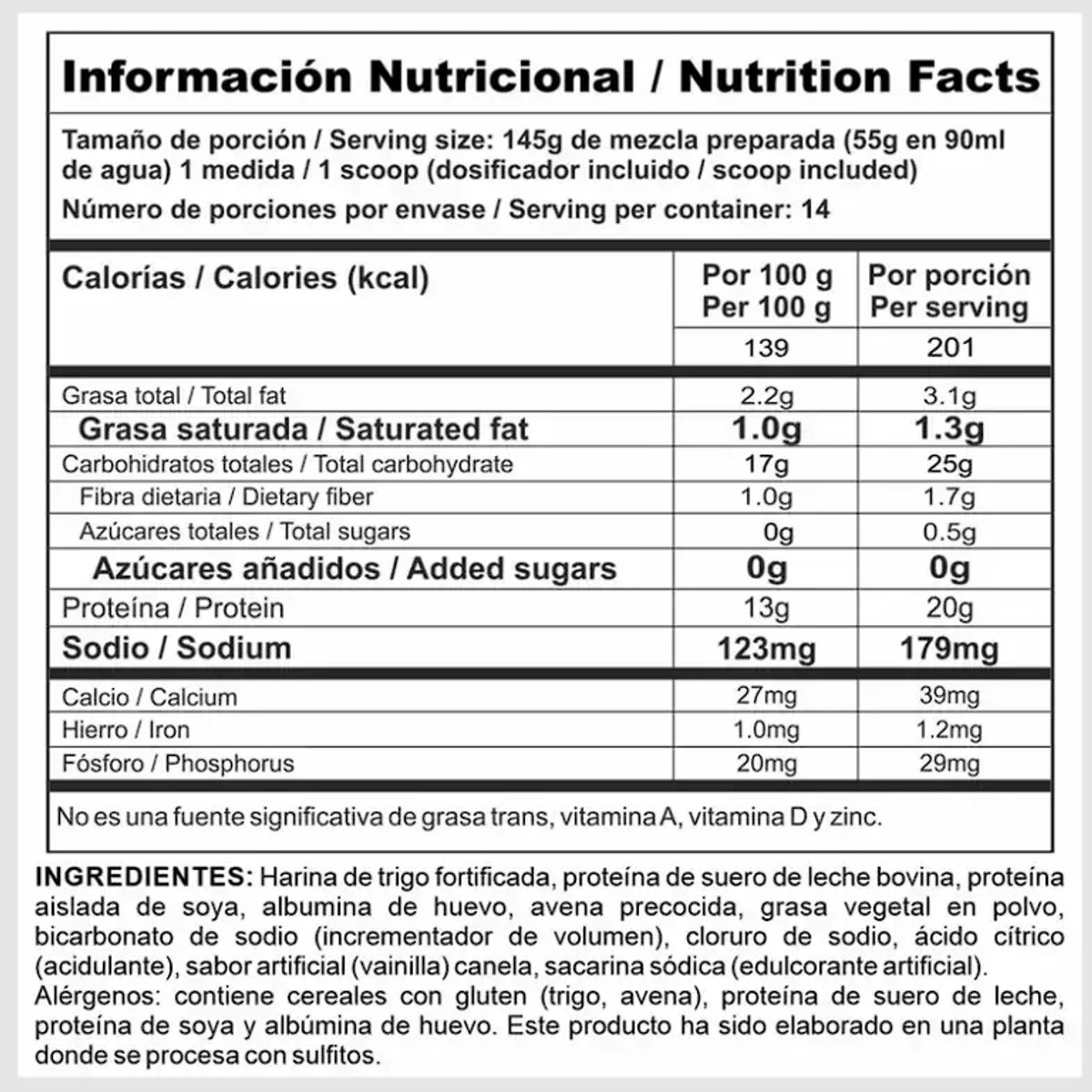 MEGAPLEX - Proteina Pancake & Waffle  Mezcla Proteica Saludable
