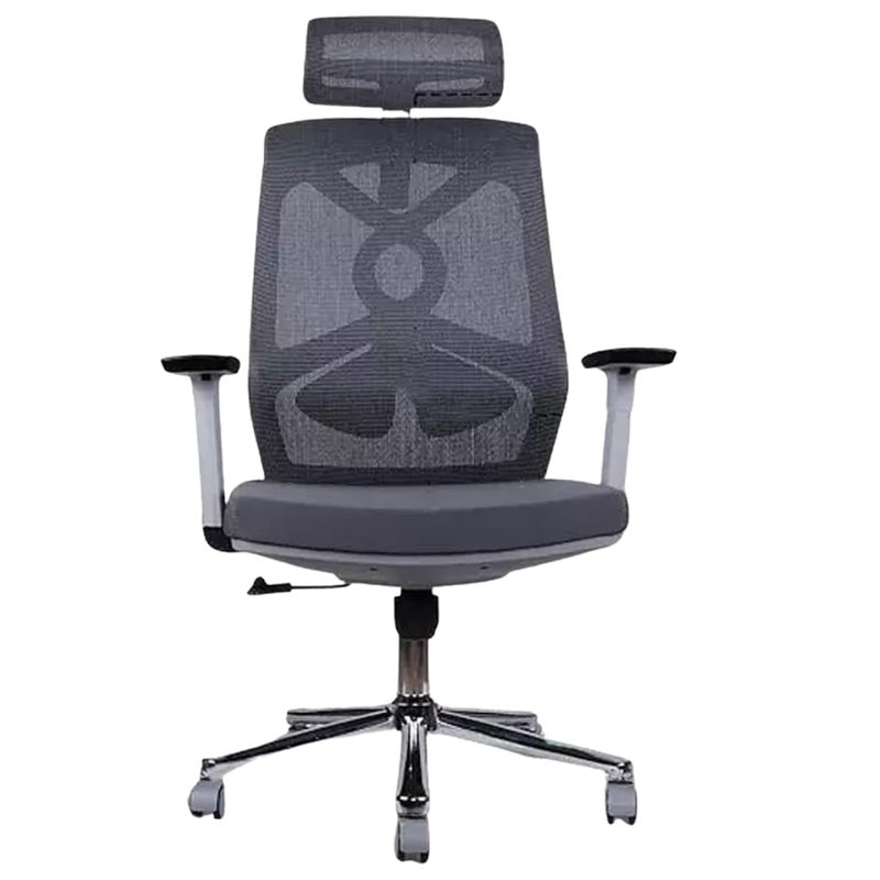 MOBLIHOUSE - Silla Oficina Gerente Dubai Gris