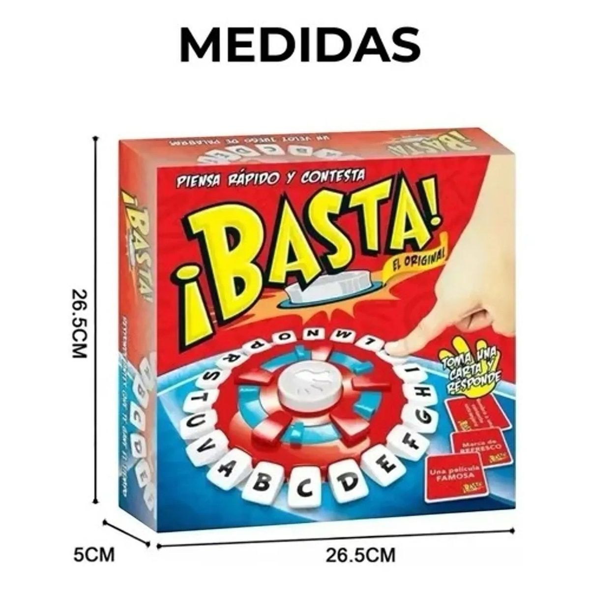 GENERICO - Jjuego De Mesa Basta Interactivo Palabras Agilidad Mental