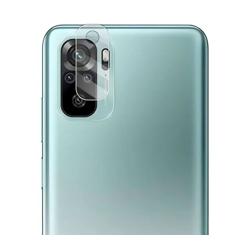 GENERICO - Vidrio Protector Cámara Transparente Compatible Xiaomi Note 10 Y 10S