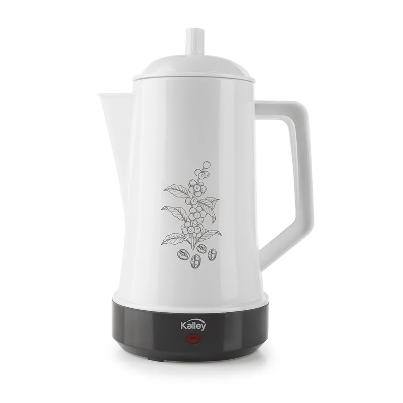 KALLEY - Cafetera KALLEY 6 tazas K-CMP1502 Blanco