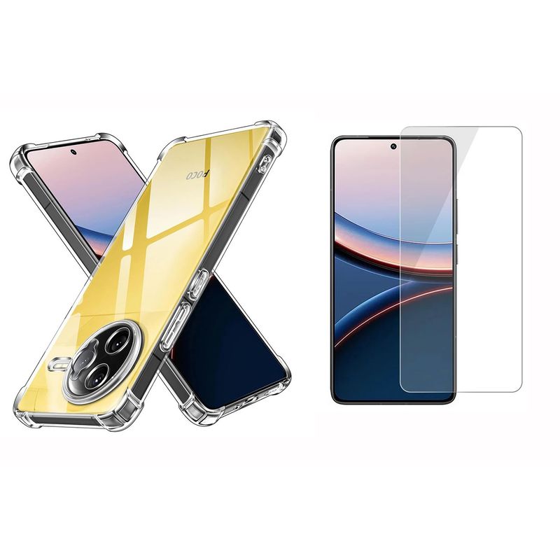 GENERICO - Funda Airbag Antichoque + VidrioTemplado  XIAOMI POCO F7 ULTRA  5G