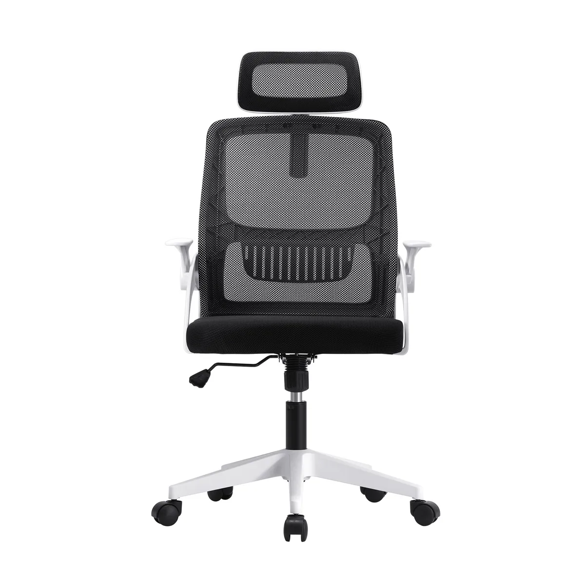 GENERICO - Silla Oficina Ergonómica Con Apoyo Lumbar Brazos Ajustables