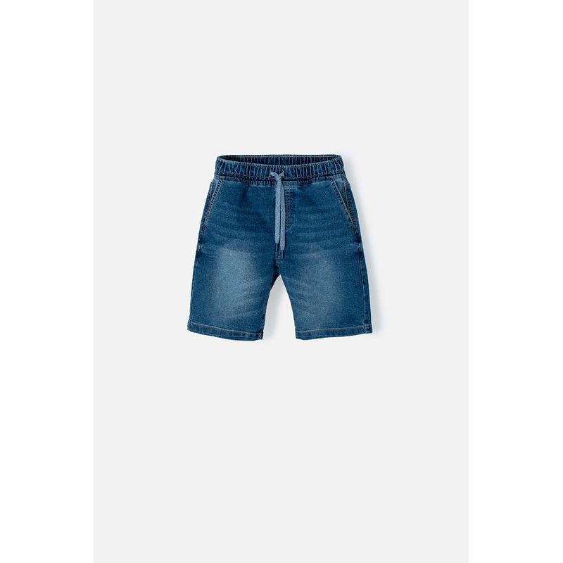 MIC - Bermuda de Mic indigo medio para niño