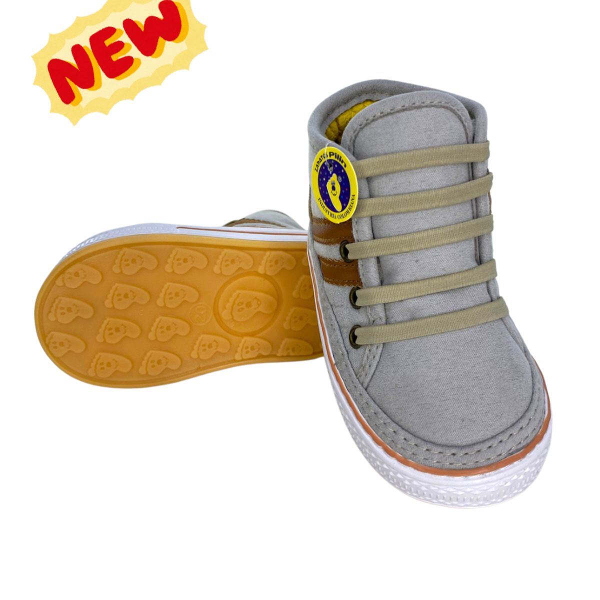 ZAPATOS PILIN - Urban Plus Plata + Tenis Caminante Niños + Zapatos Pilin