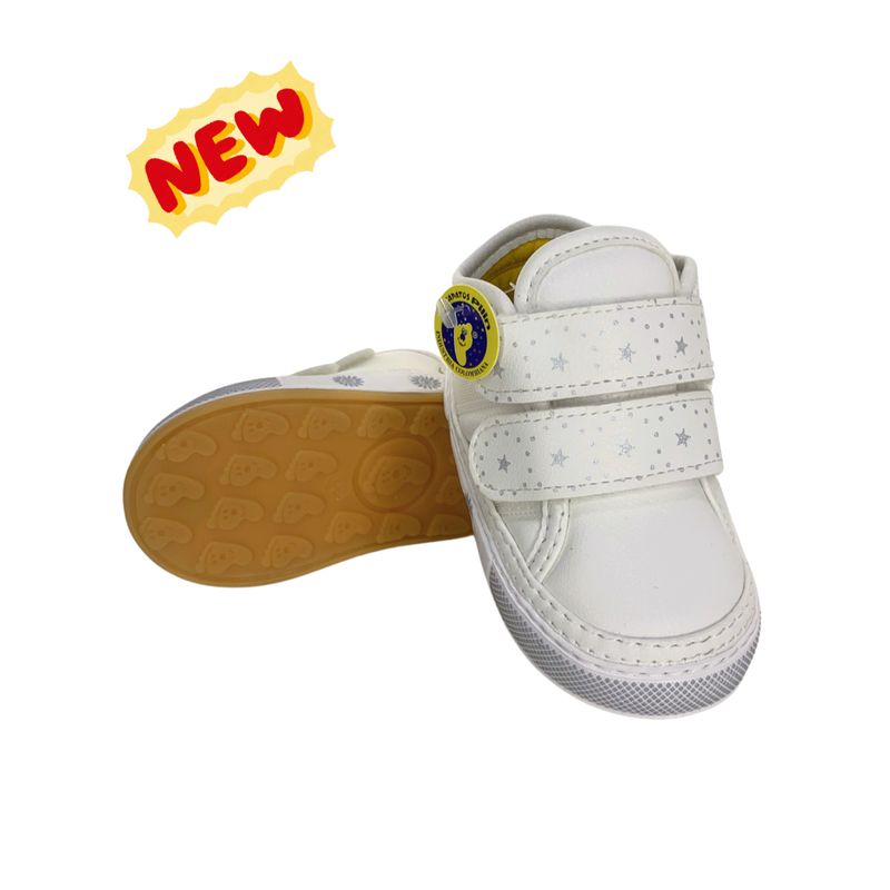 ZAPATOS PILIN - Liss Sport White + Tenis Caminante Niños + Zapatos Pilin