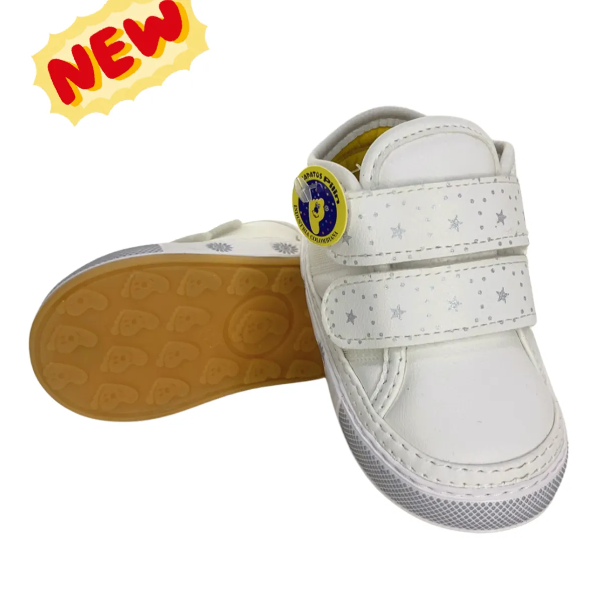 ZAPATOS PILIN - Liss Sport White + Tenis Caminante Niños + Zapatos Pilin