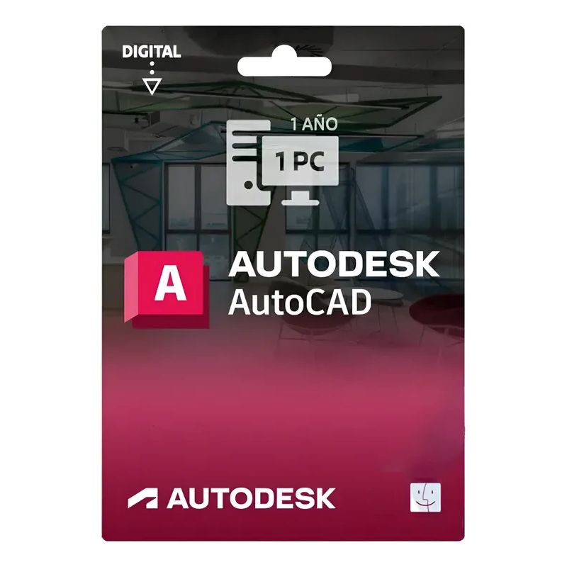 GENERICO - Licencia Autocad 2025 MAC 1 Dispositivo 1 Año