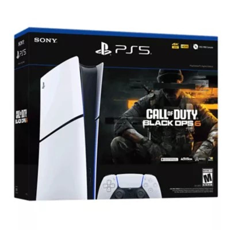 SONY - Consola PlayStation 5 Slim Digital + Call of Duty: Black Ops 6