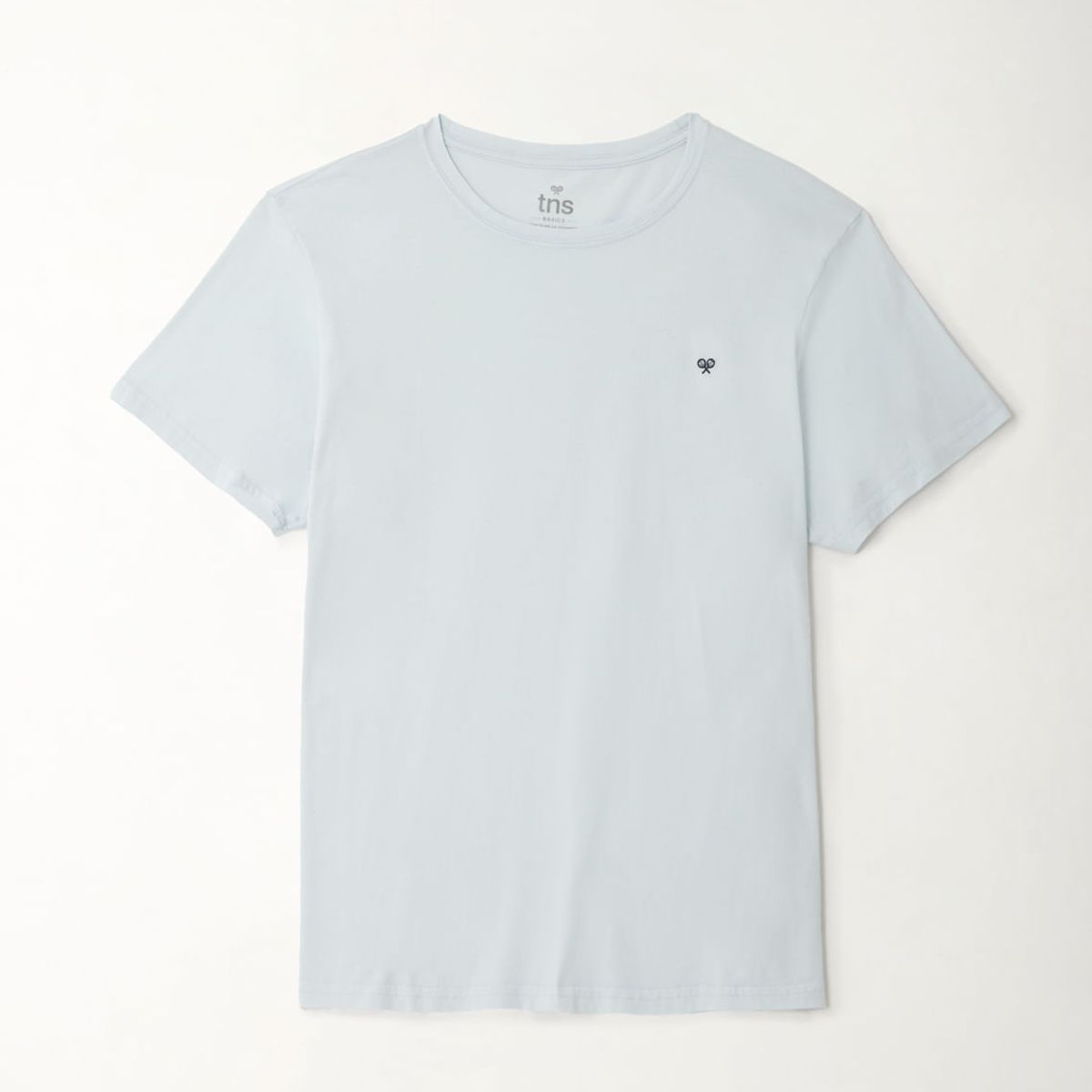 TENNIS - Camiseta cuello redondo azul para hombre