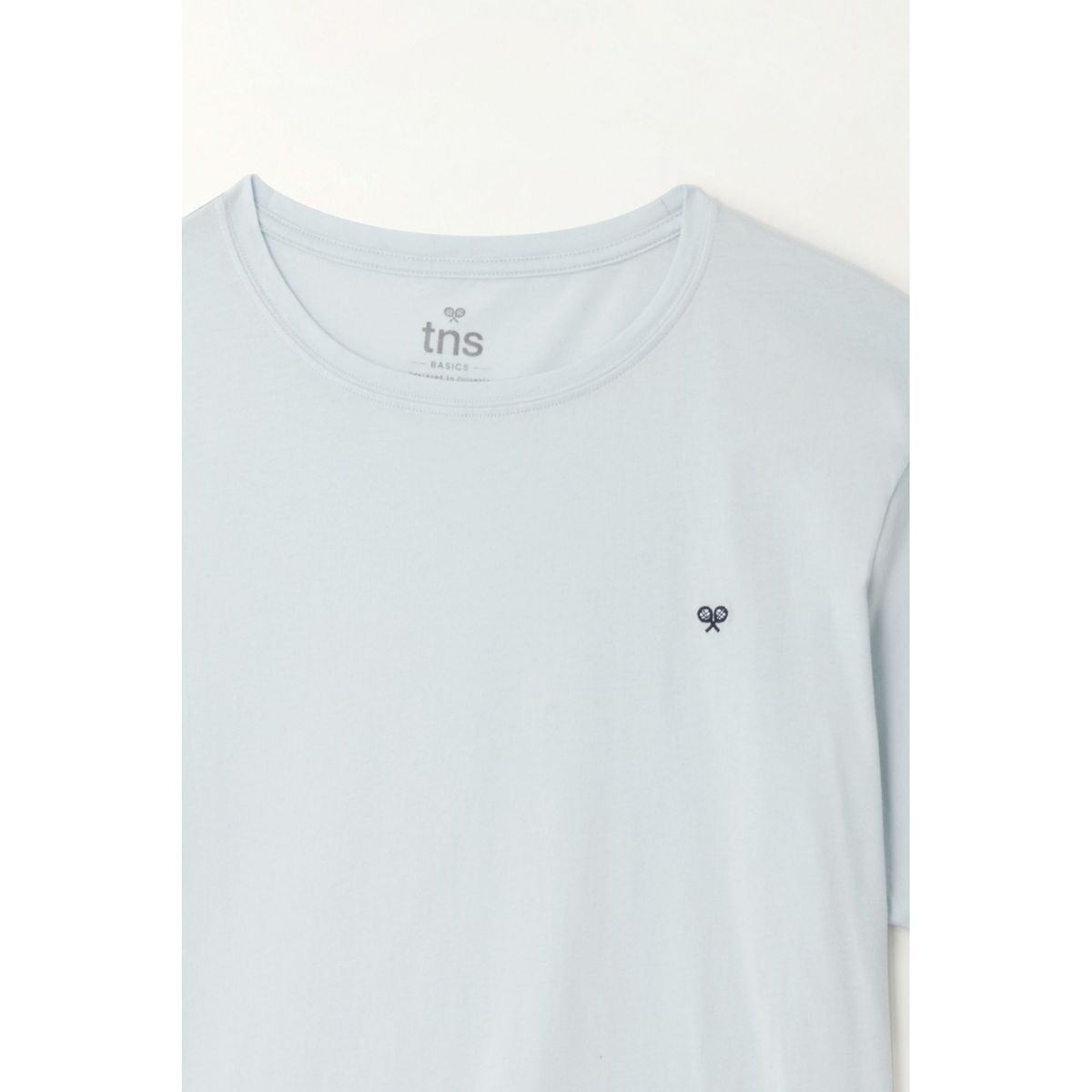 TENNIS - Camiseta cuello redondo azul para hombre