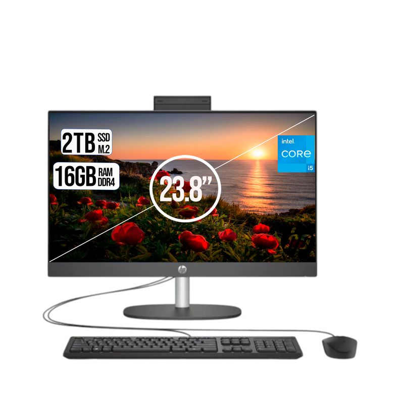 HP - TODO EN UNO HP CORPORATIVO INTEL CORE I5-1334U SSD 2TB RAM 16GB LED 24 FHD