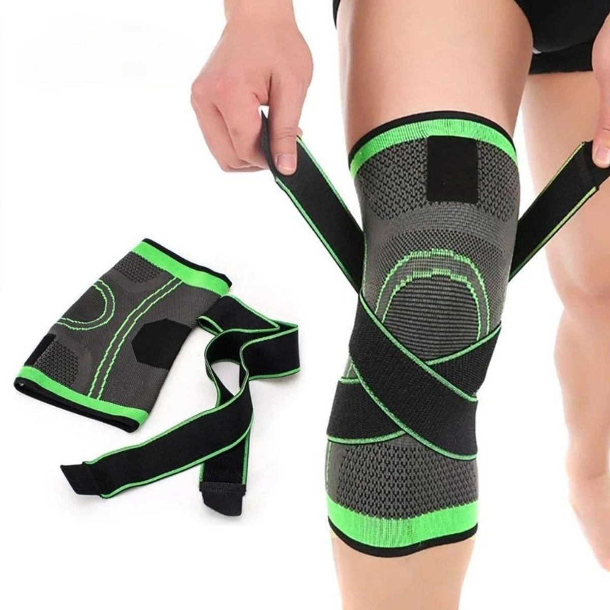 GENERICO - Rodillera Elastica Compresion Crossfit Gym BasketBALL