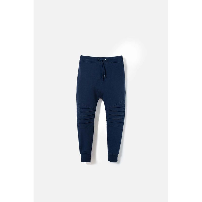 MIC - Jogger Mic ajustable en cintura azul oscuro para niño