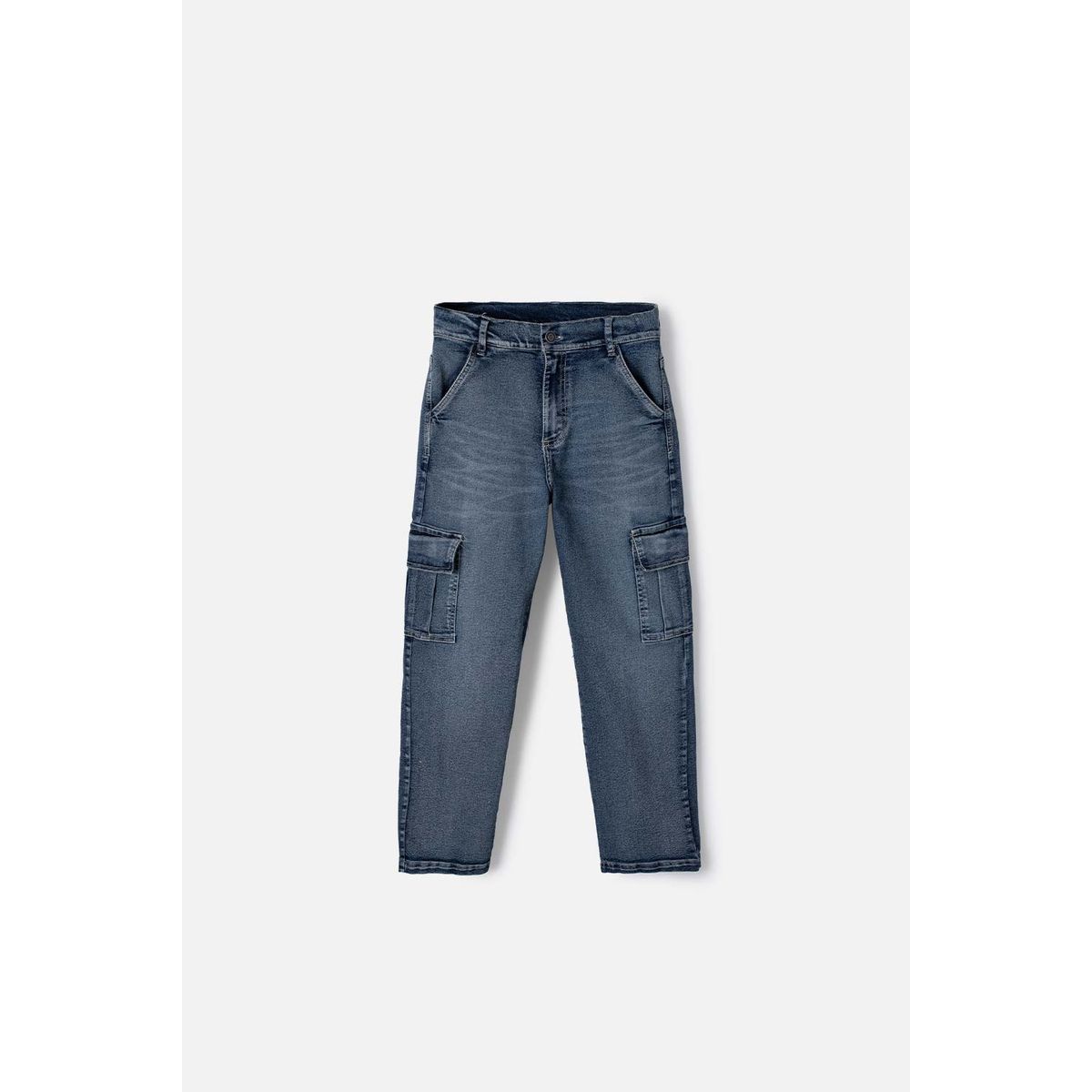 MIC - Jean de Mic con bolsillos azul medio para niño