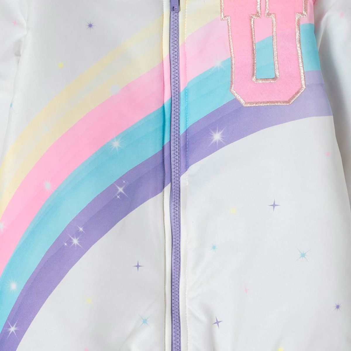 MIC - Chaqueta de Mic con cierre multicolor para niña