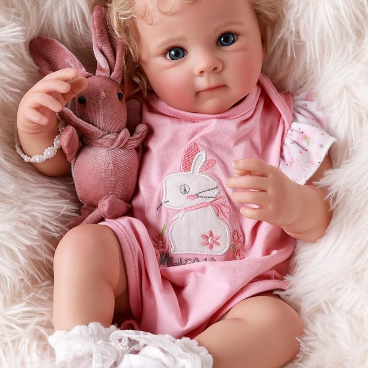 GENERICO - ❤Bebe Reborn❤ Mia ❤ Algodon ❤