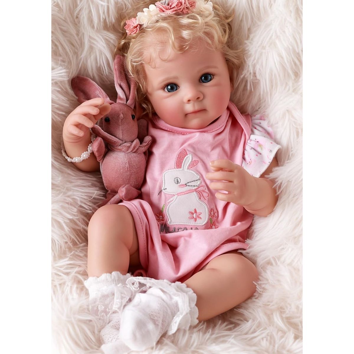 GENERICO - ❤Bebe Reborn❤ Mia ❤ Algodon ❤