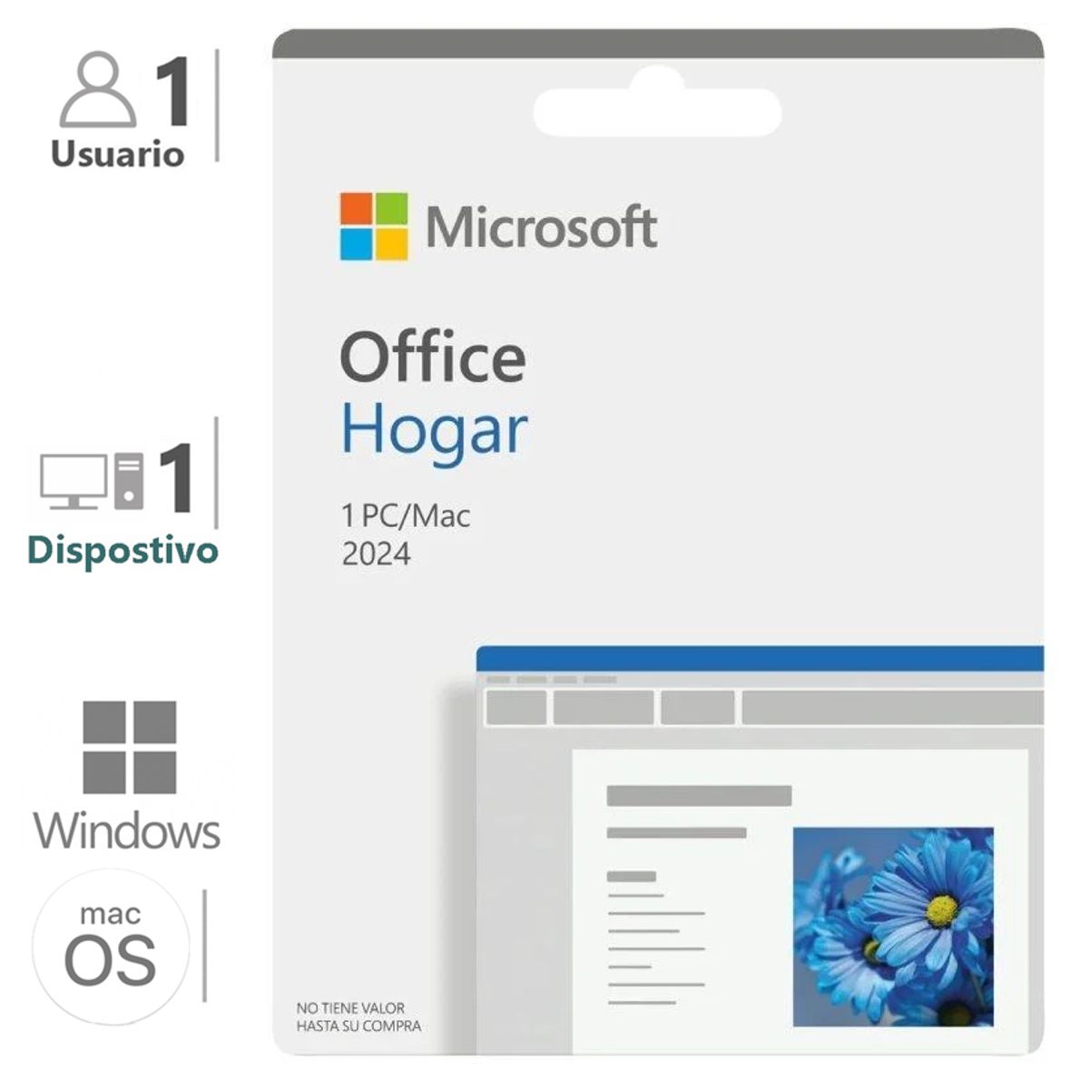 MICROSOFT - Office Hogar 2024 ESD