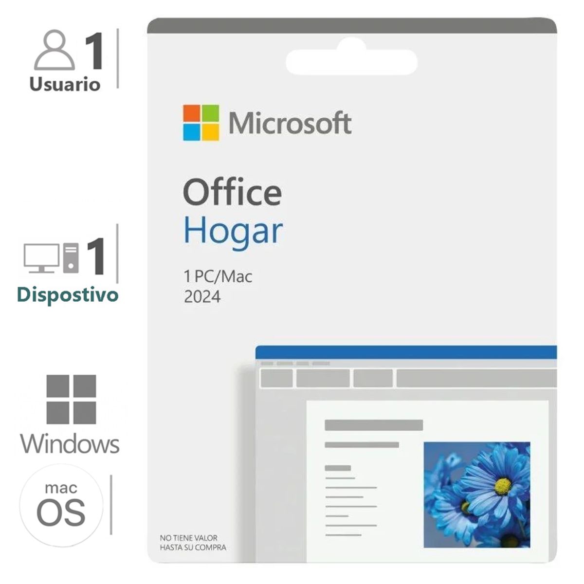 MICROSOFT - Office Hogar 2024 ESD