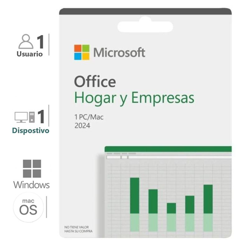 MICROSOFT - Office Hogar y Empresas 2024