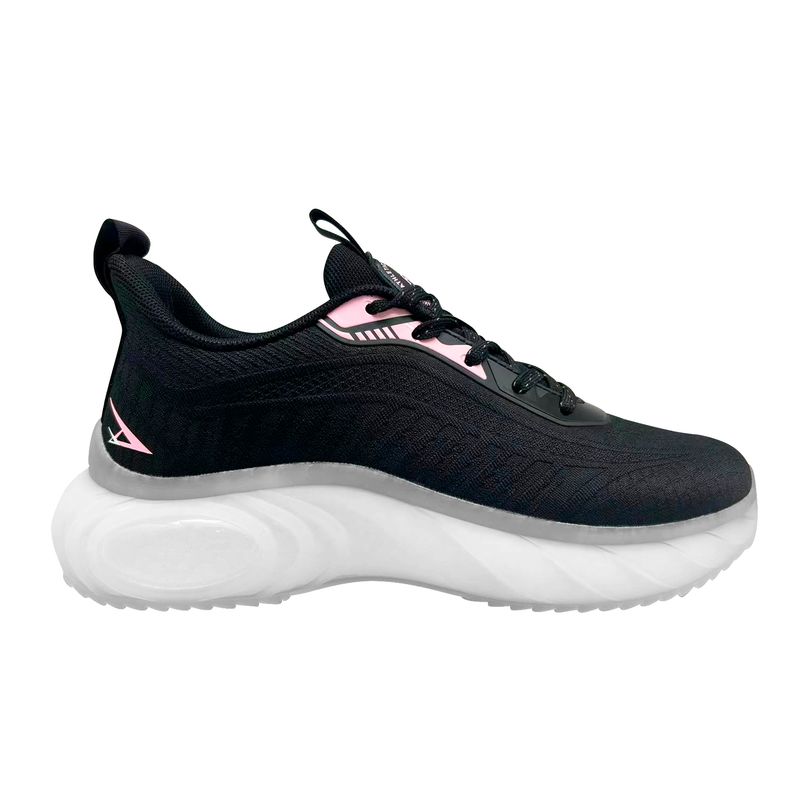 GENERICO - Tenis Deportivo Origen Pekin Ath Negro Rosado