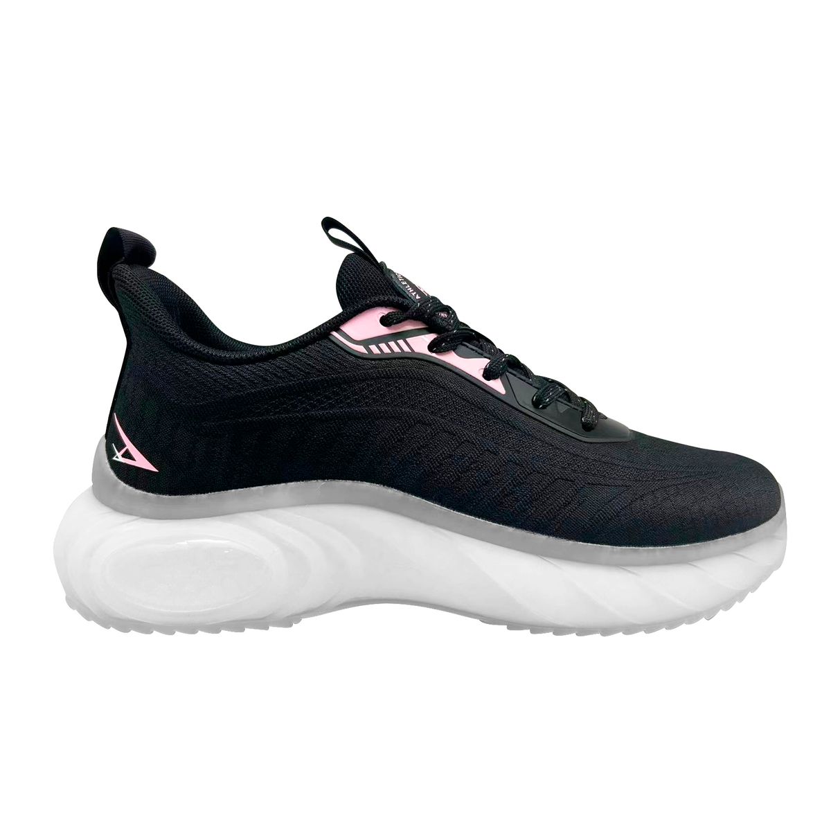 INCO - Tenis Deportivo Origen Pekin Ath Negro Rosado