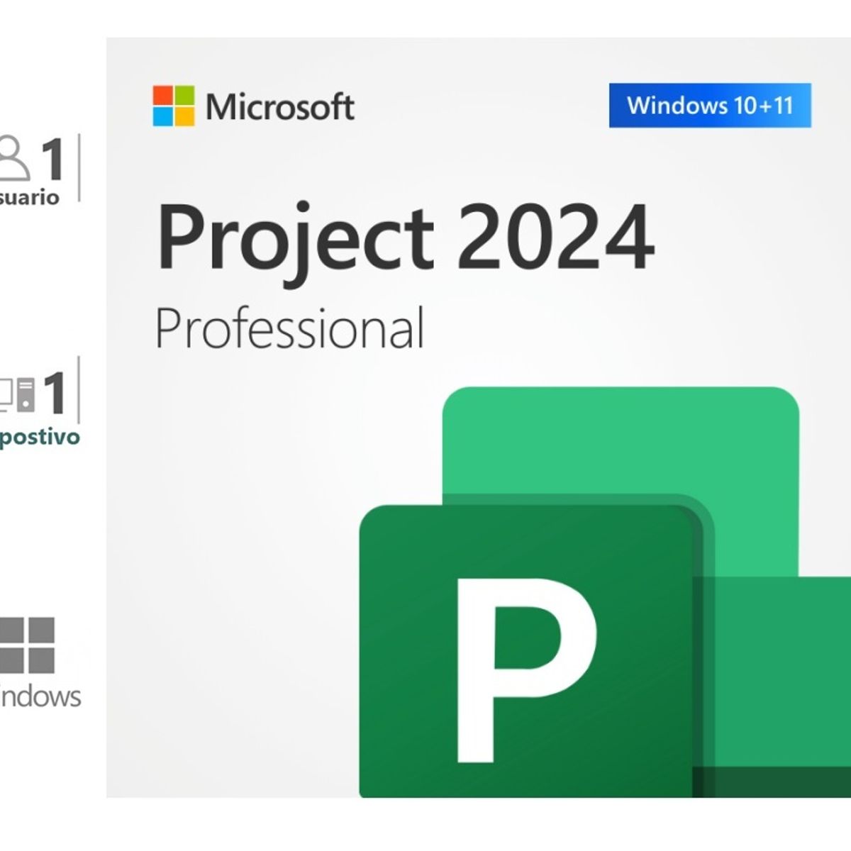MICROSOFT - Project Profesional 2024 1 PC ESD