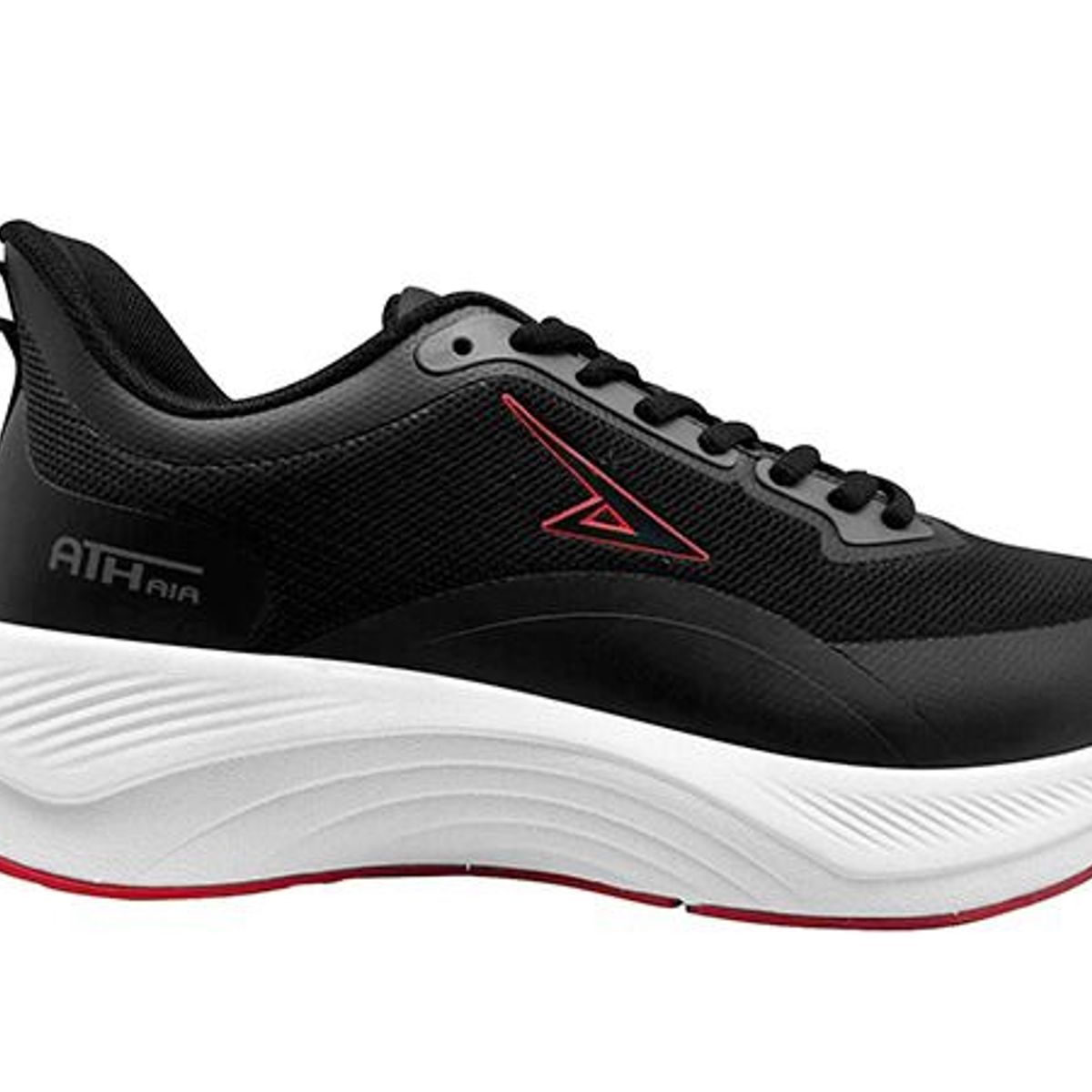 INCO - Tenis Deportivo Origen Amal Ath M06 Negro Rojo