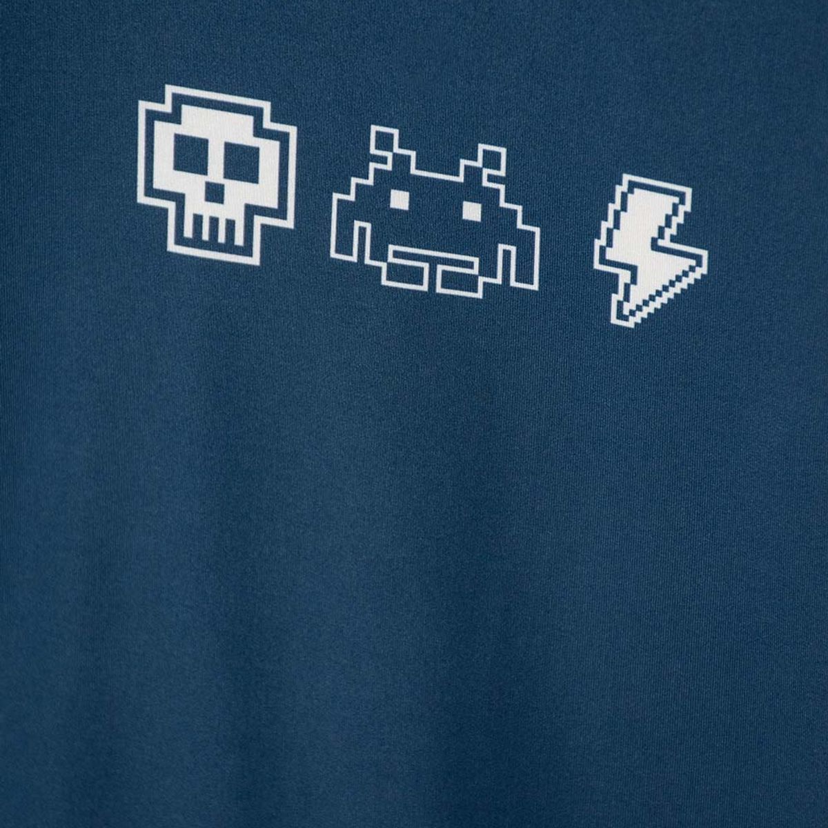 MIC - Camiseta de baño Mic azul oscura manga larga para niño