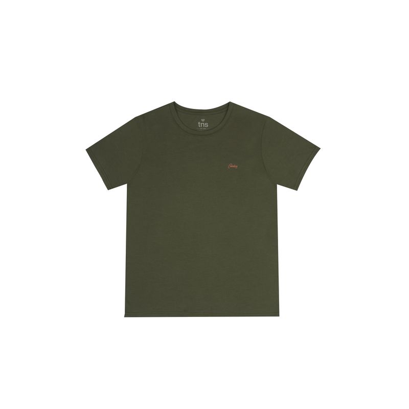 TENNIS - Camiseta estampada verde para hombre