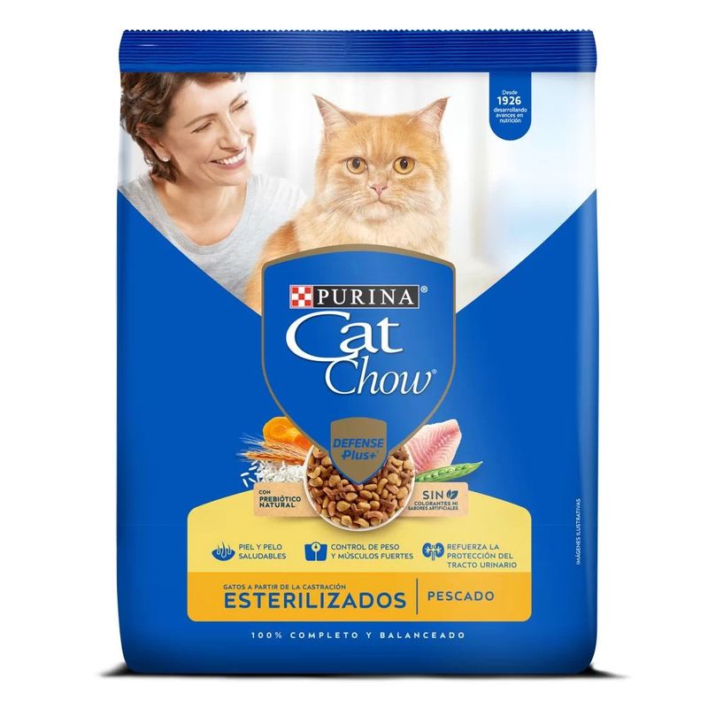 CAT CHOW - Cat Chow Gatos Esterilizados – 1.5 kg