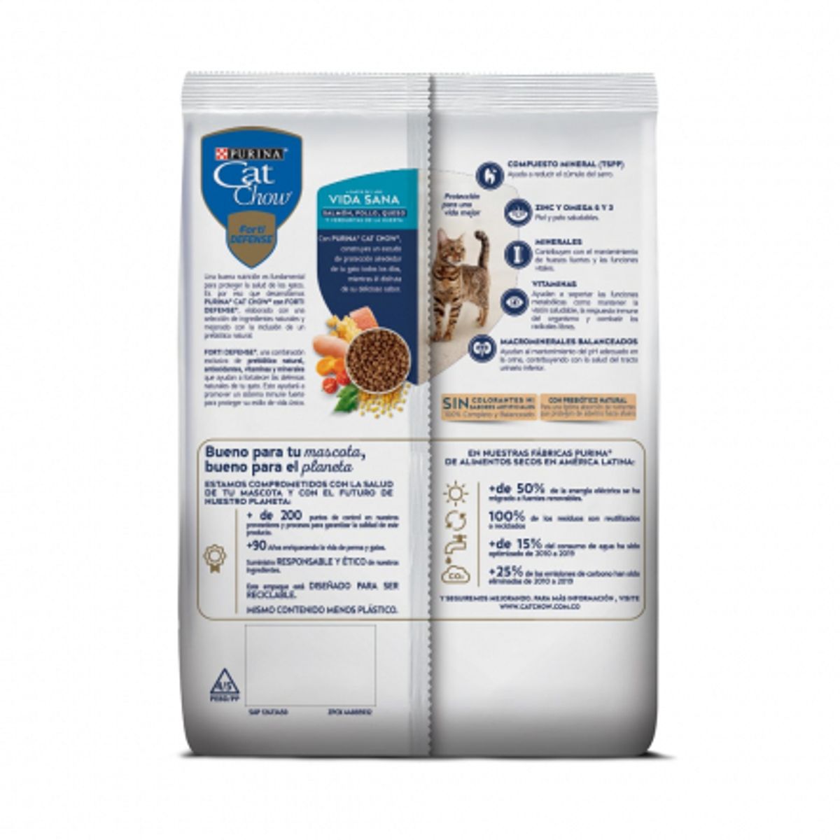 CAT CHOW - Cat Chow Gatos Vida Sana – 1.3 kg