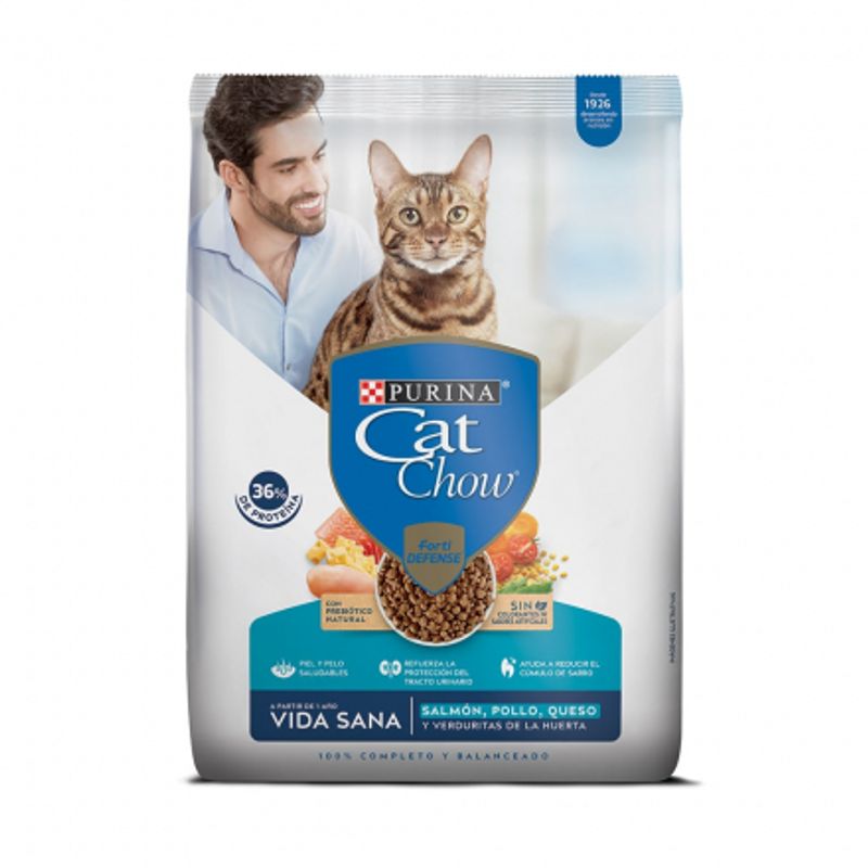 CAT CHOW - Cat Chow Gatos Vida Sana – 3 kg