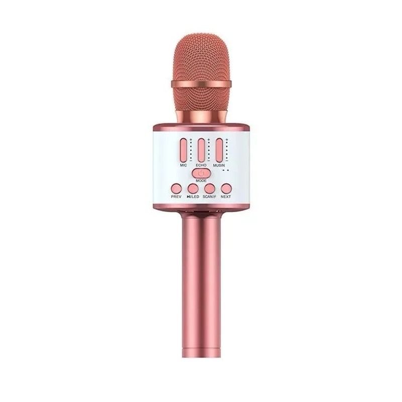 GENERICO - Microfono Para Niños Karaoke Bluetooth Q88 Rosa
