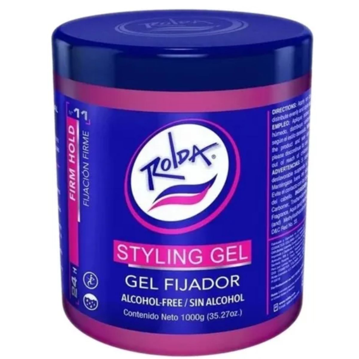 ROLDA - Gel Fijador Rolda Rojo Fijación Extrema 1Kg