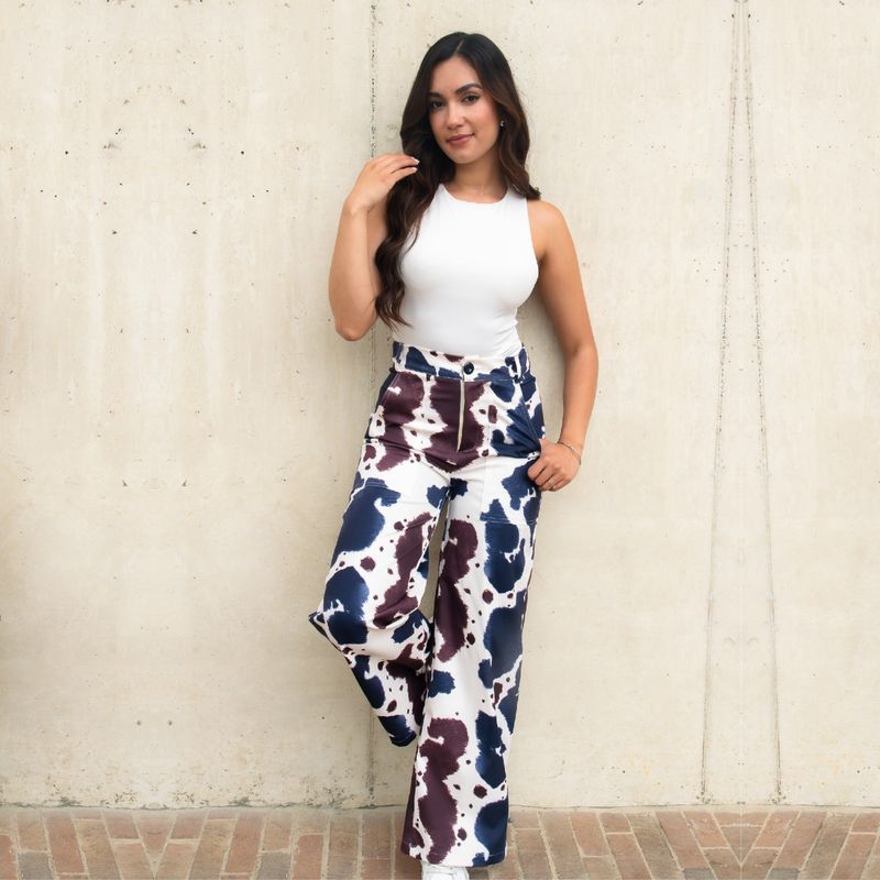 WANAAWAA - PANTALÓN COW PRINT WANAAWAA