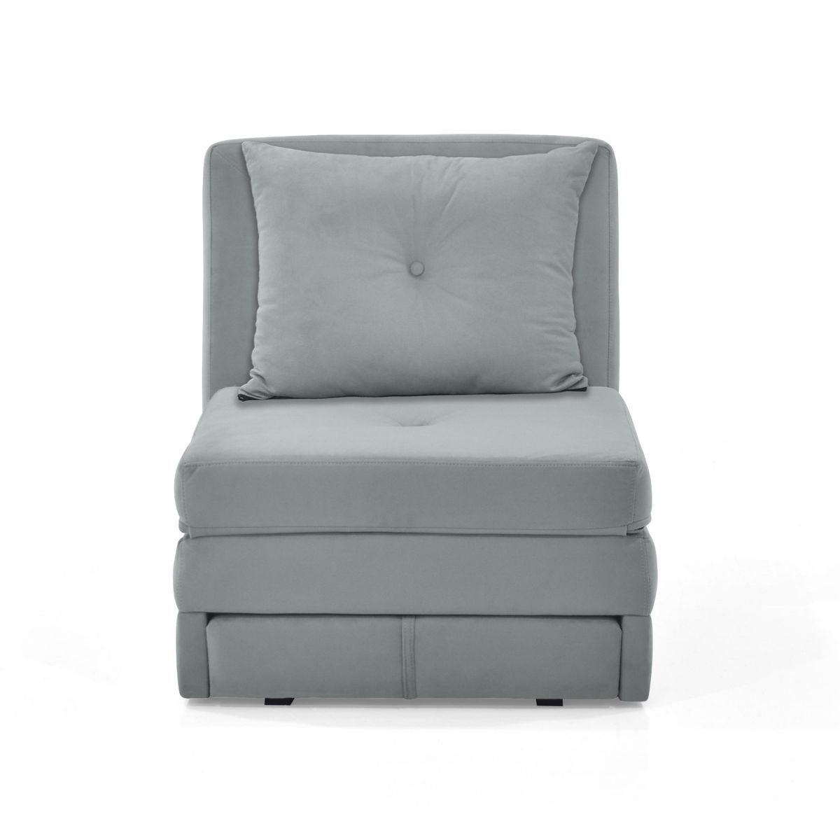 VENECIA - Poltrona Cama Reclinable Torino 78x92x86 cm Tela Plata