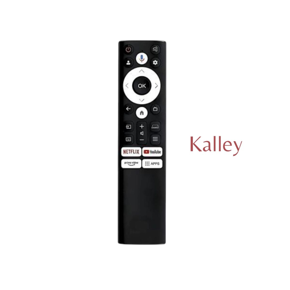 GENERICO - Control Remoto TV Kalley  OLP -115 sin comando de Voz