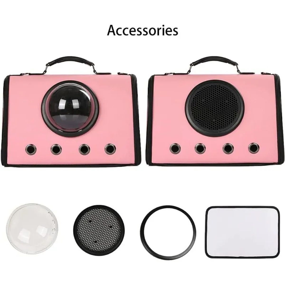 GENERICO - MALETIN TRANSPORTADOR PARA MASCOTA TIPO BOLSO