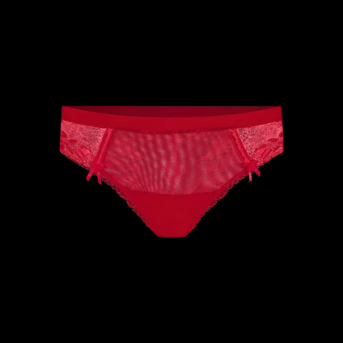 DIANE & GEORDI - Panty cachetero (010284) - Rojo