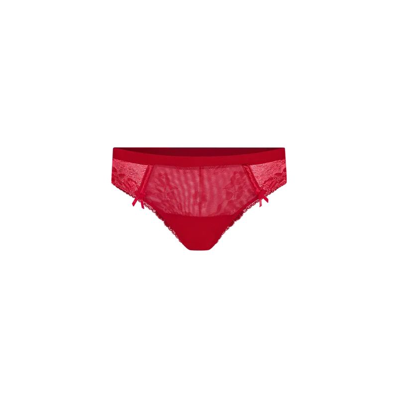 DIANE & GEORDI - Panty cachetero 010284 - Rojo