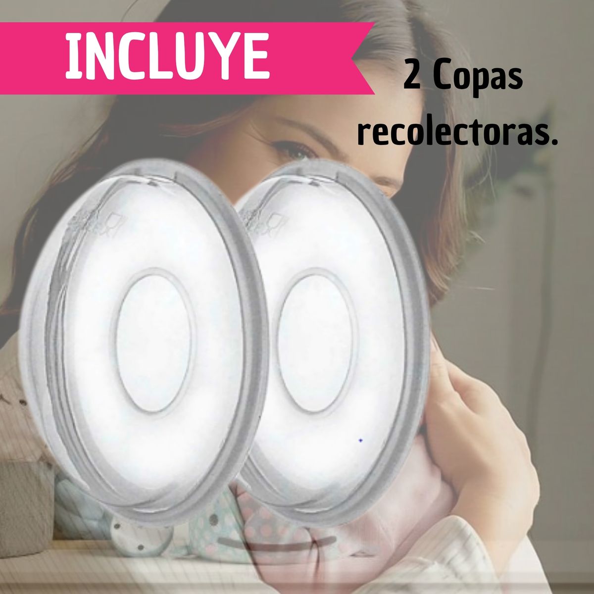 GENERICO - Copa Recolectora de Leche Silicona Original para Lactancia