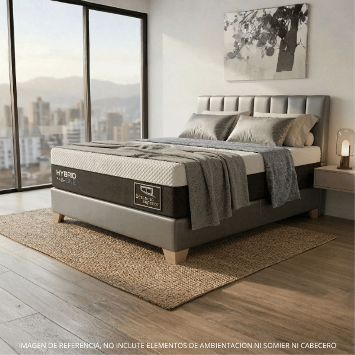 GENERICO - COLCHÓN HYBRID VITAL 200X200  27CM