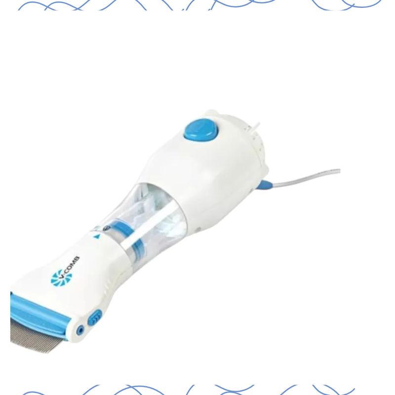 GENERICO - Peine Aspiradora Dispositivo Electrico Mata Piojos Liendres