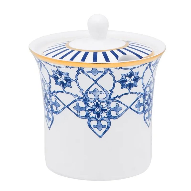 OXFORD - AZUCARERA PORCELANA 200 ML CTAPA LUSITANA