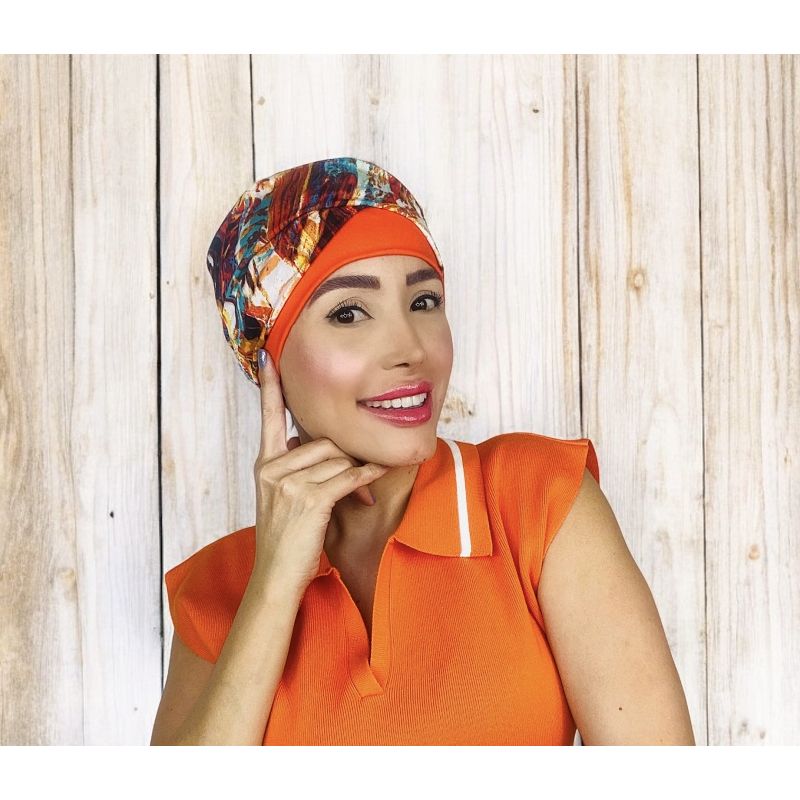 GENERICO - TURBANTE ONCOLOGICO MARCA PELUCAS ROSSY