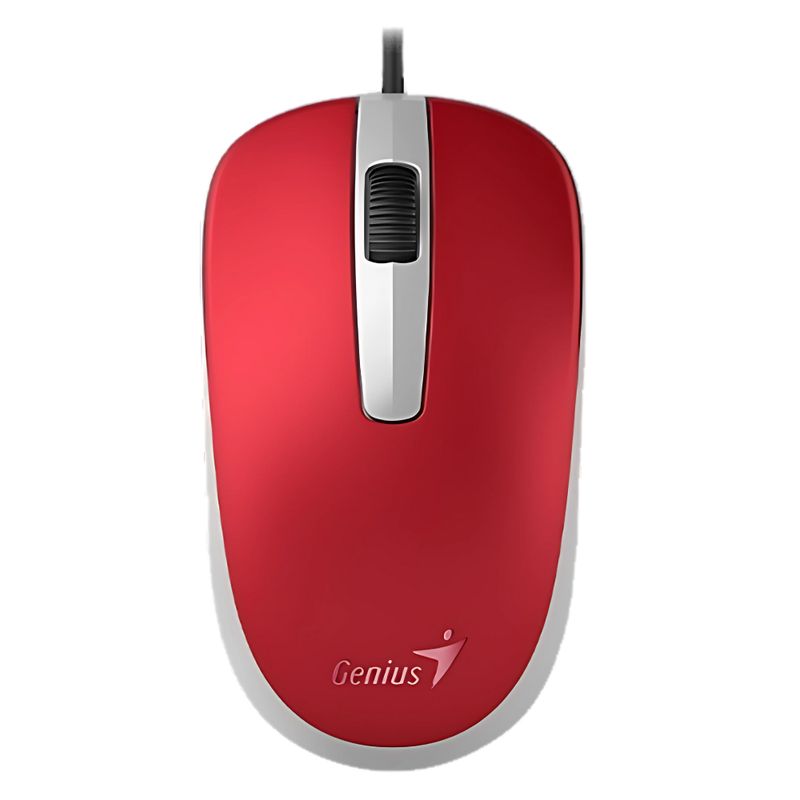 GENIUS - MOUSE GENIUS DX-120 USB ROJO