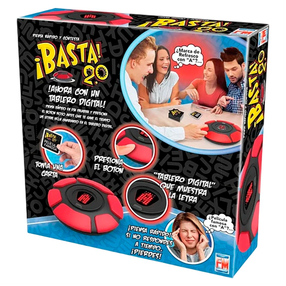 GENERICO - Juego De Mesa Basta 2.0 Interactivo Palabras Agilidad Mental