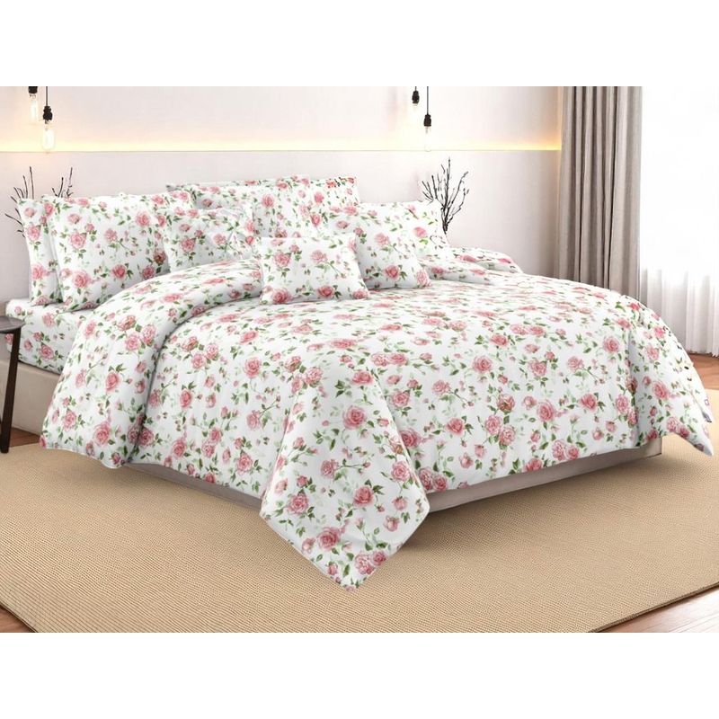 SIRENITAS - Juego de sabanas Cama Sencilla Rosas